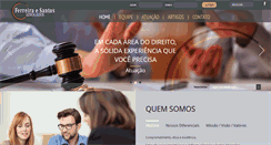 Desktop Screenshot of ferreiraesantos.com.br